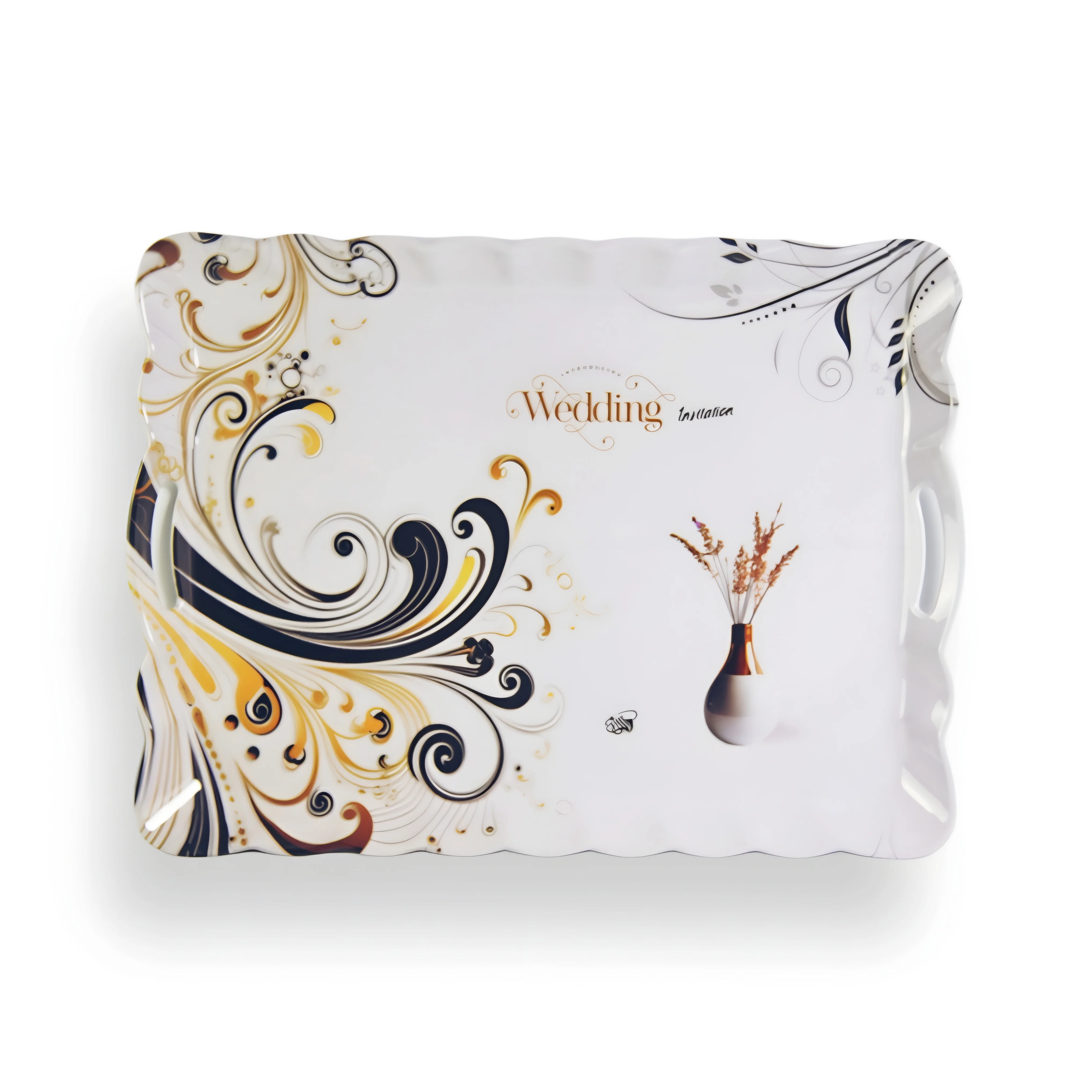 صينية ميلامين الملوك جامبو سوبر لوكس مستطيل ويدينج