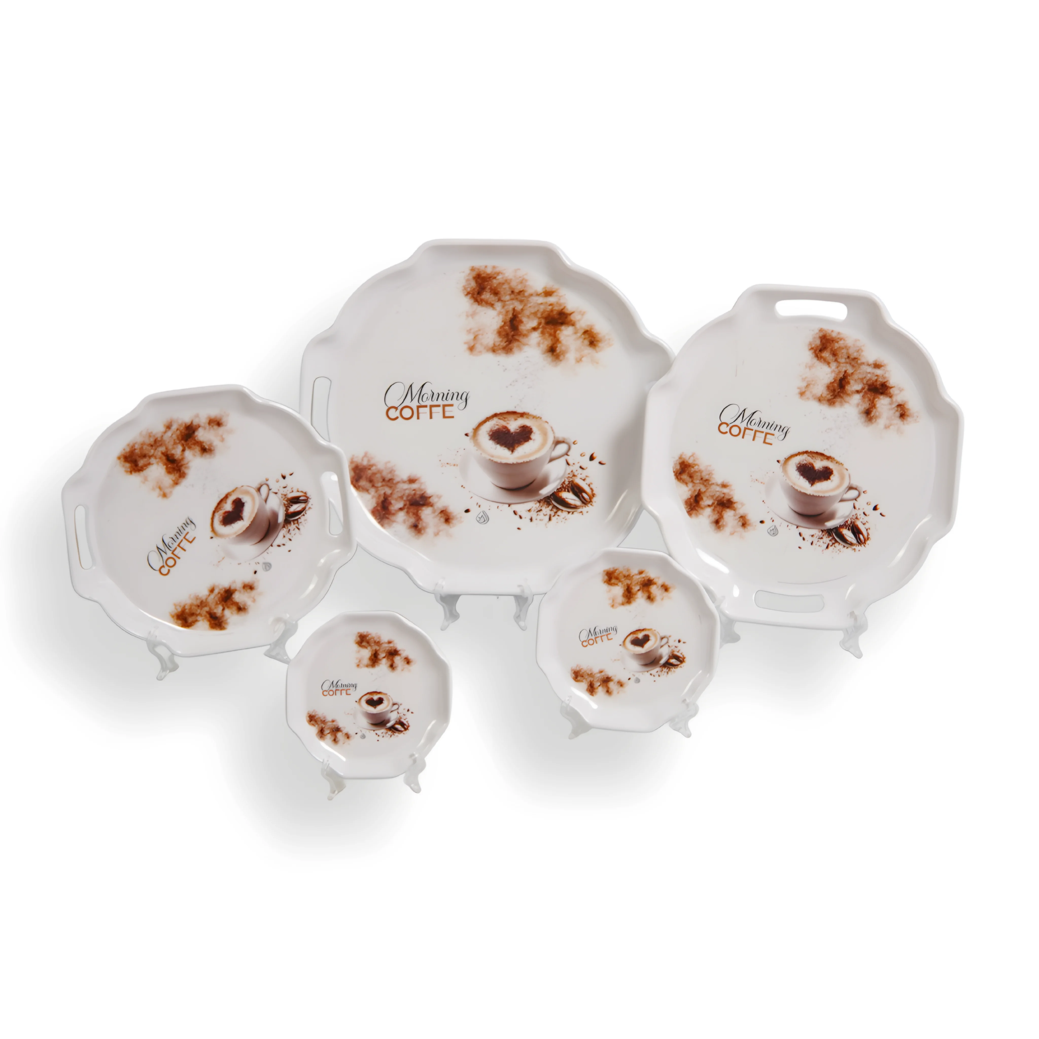 صواني الاصيل - بونجور 5 قطع