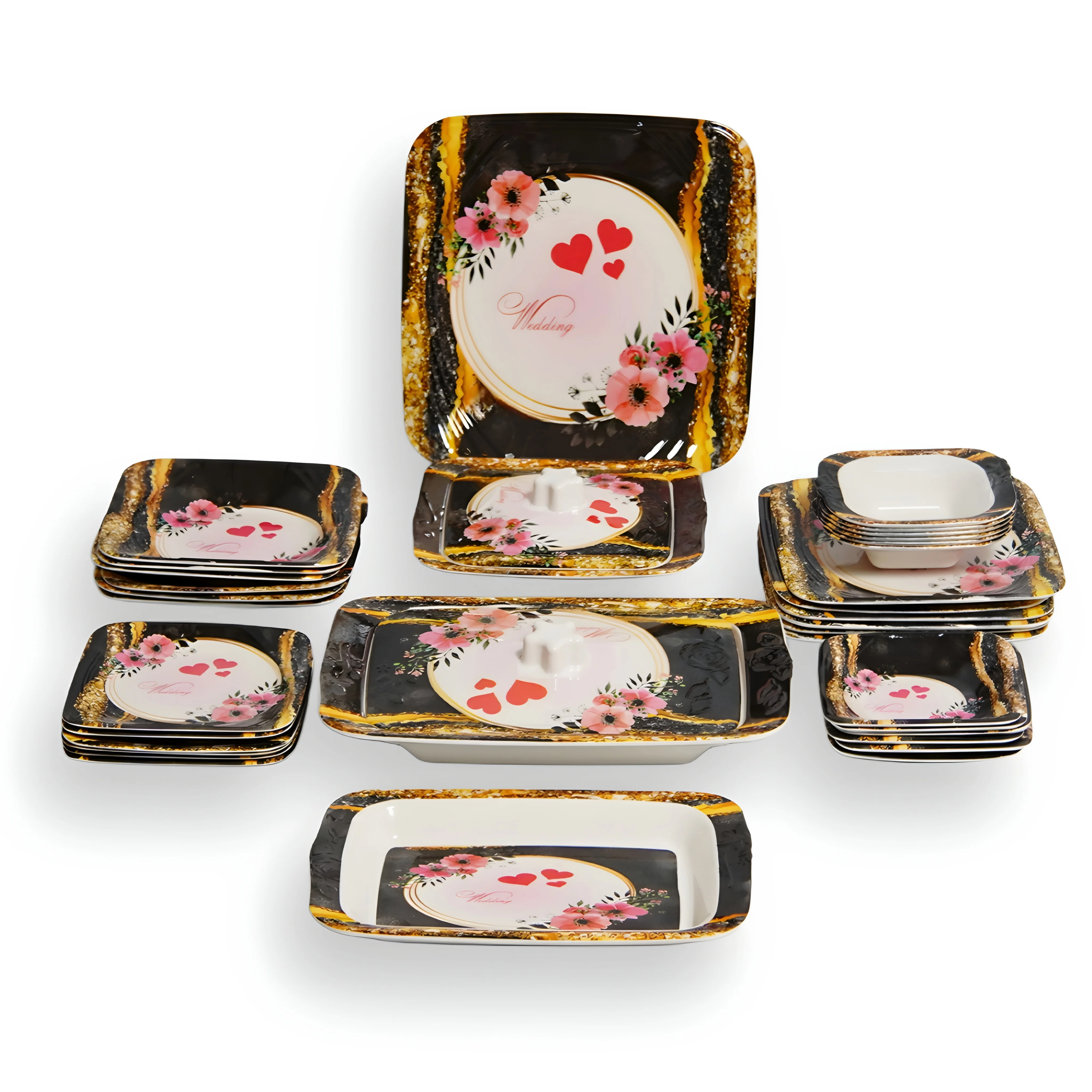 ميلامين العابد لوكس نوفيرا 38 قطعة