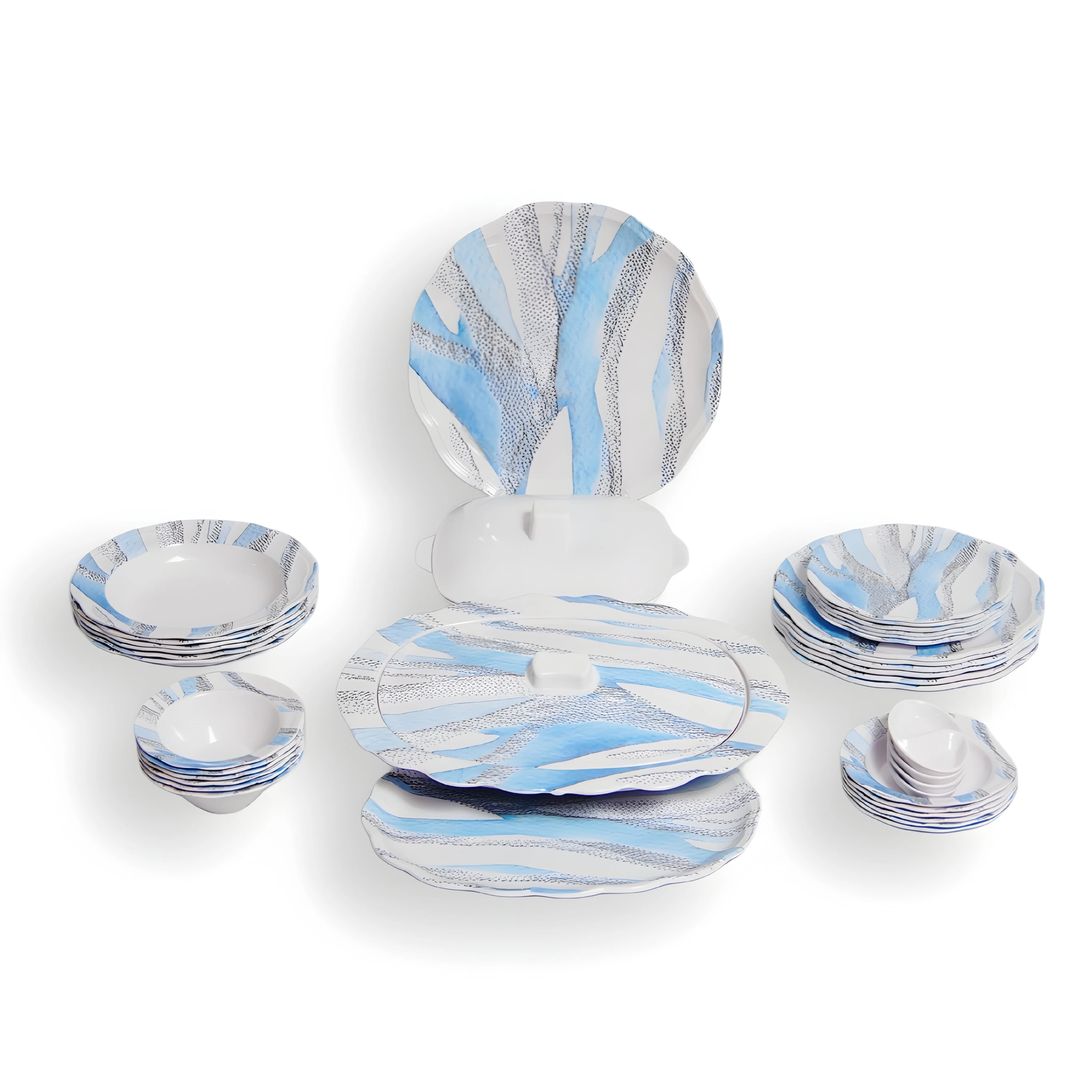 ميلامين براك - توليب 38 قطعة