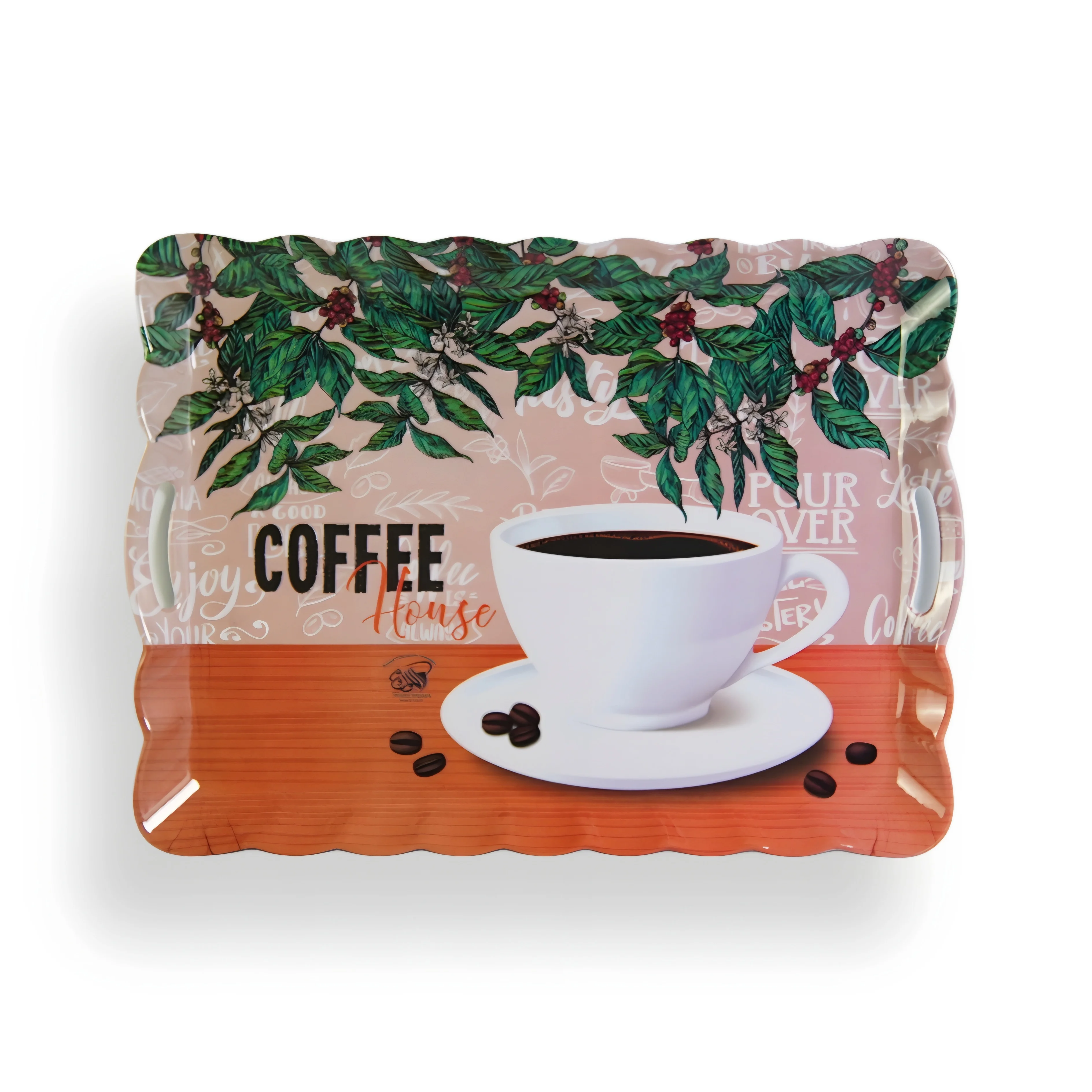 صينية ميلامين الملوك جامبو سوبر لوكس مستطيل هازل