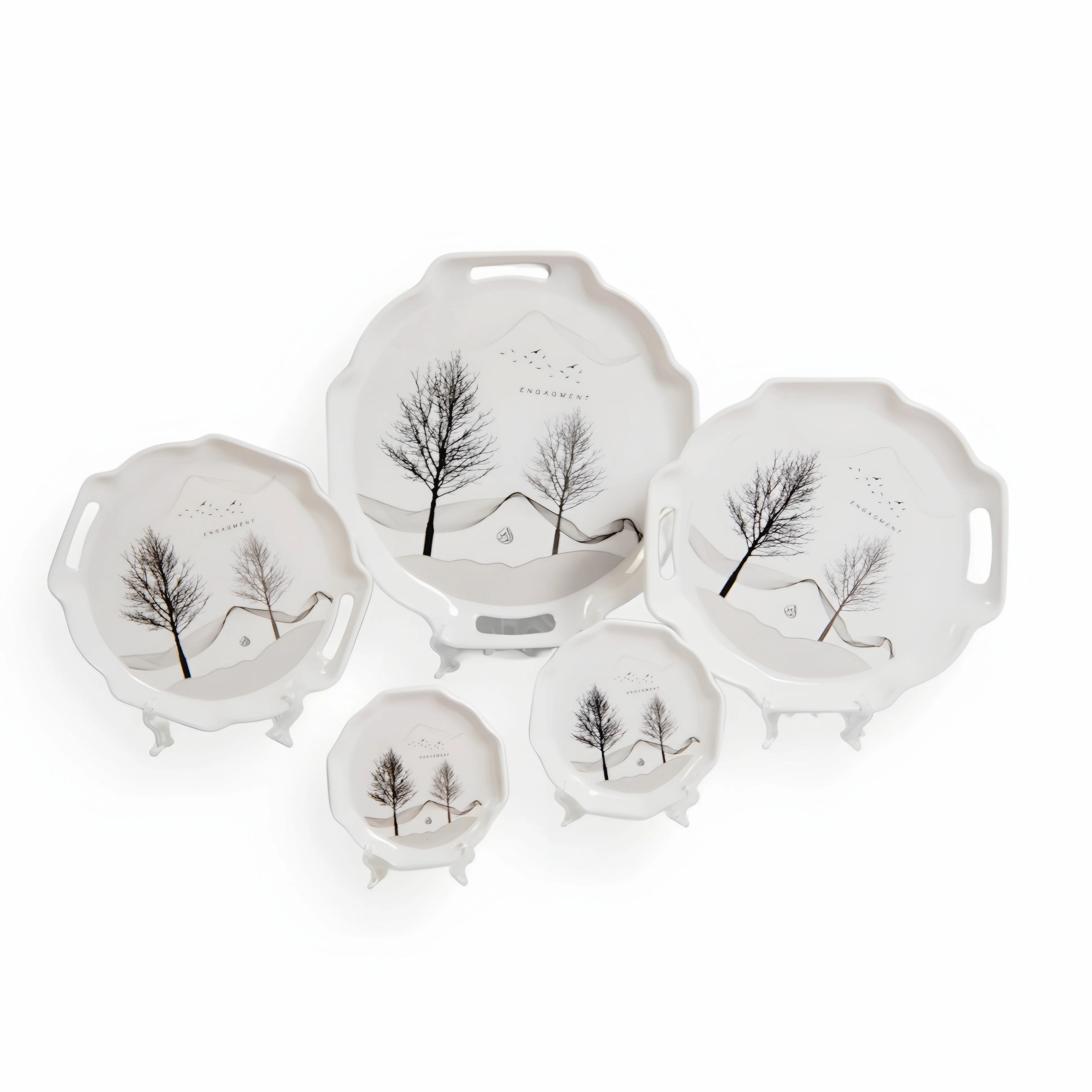 صواني الاصيل - نوفا 5 قطع