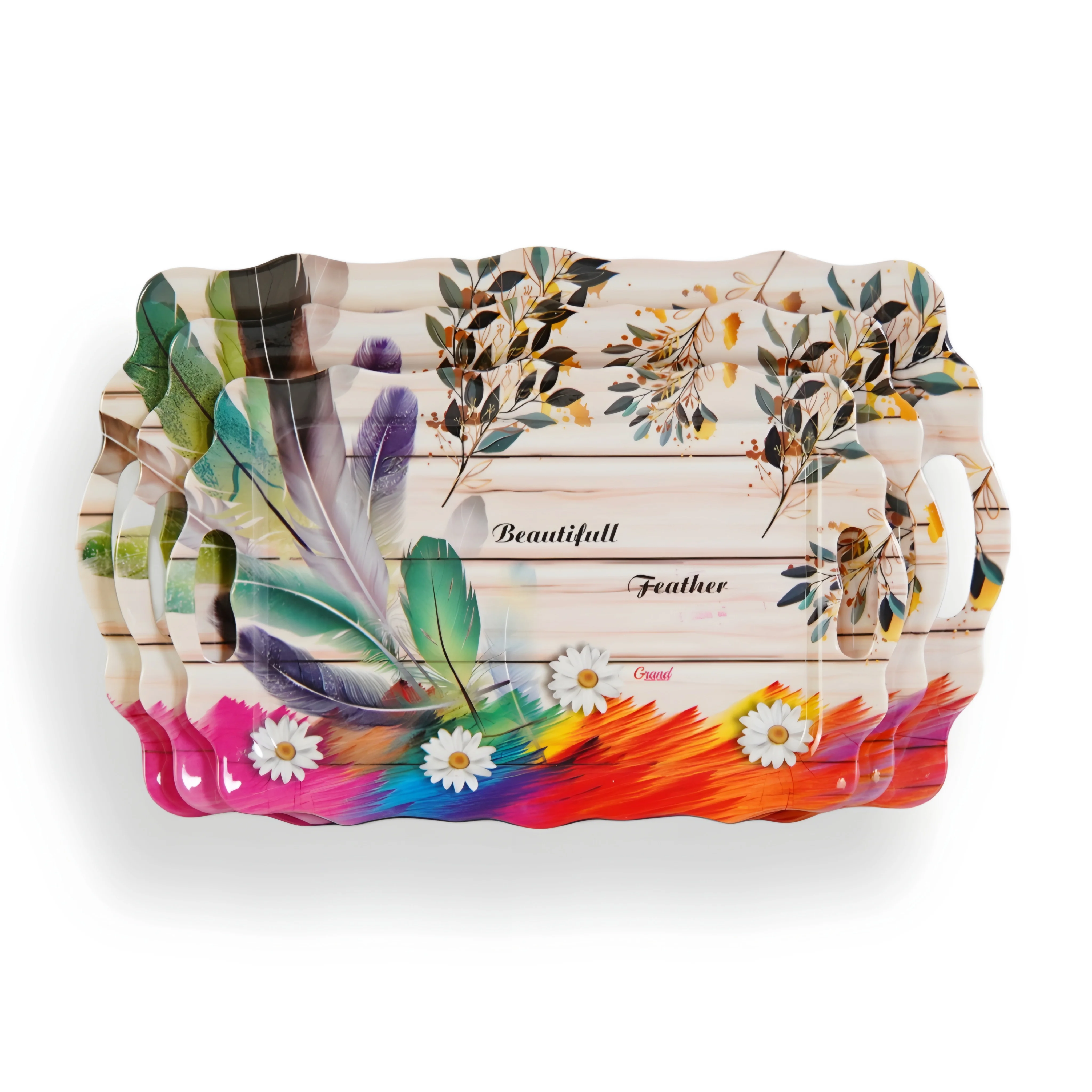 صواني جراند 02 -  صوفيا 3 قطع