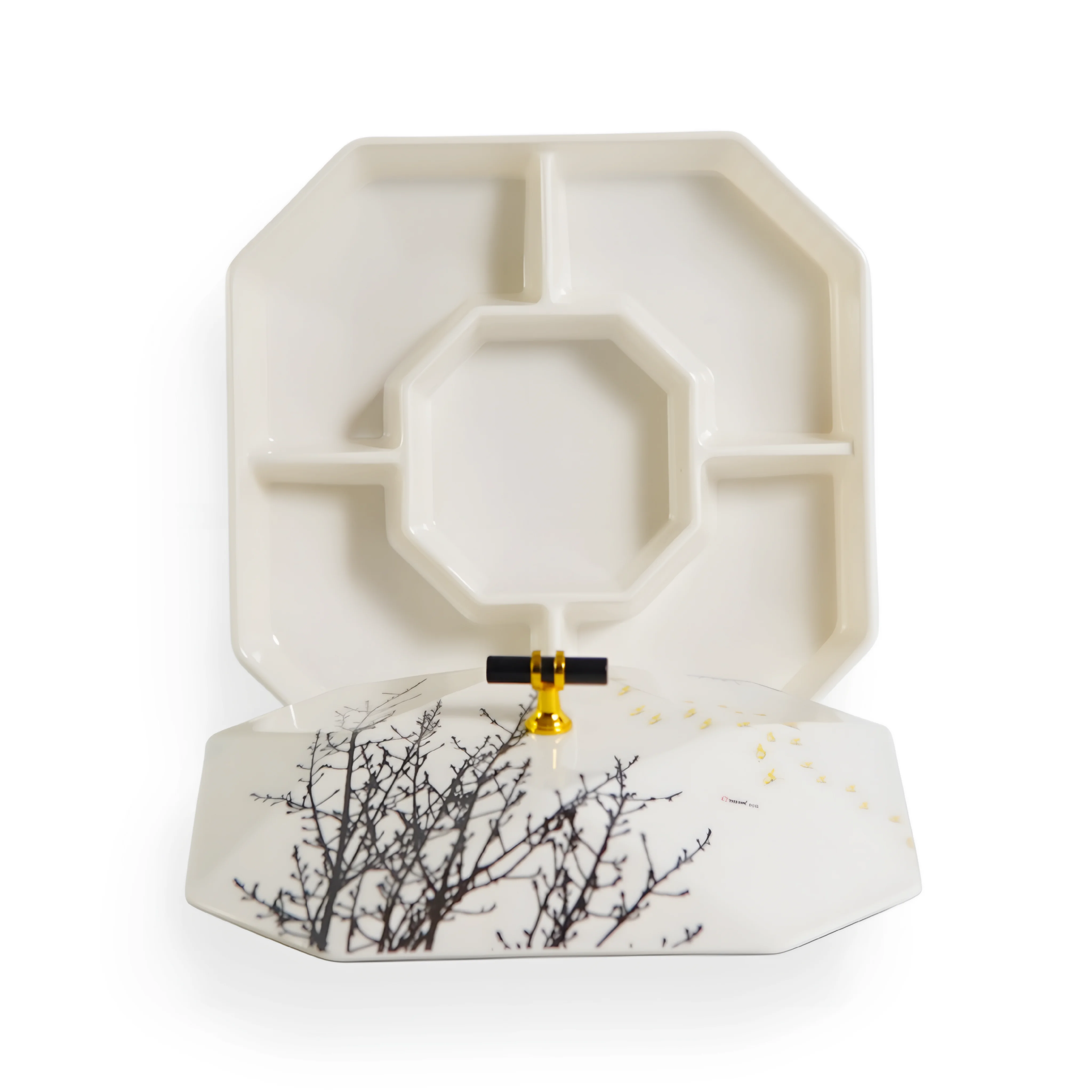 طبق تقديم تسالي بليو - ميلامين جراند