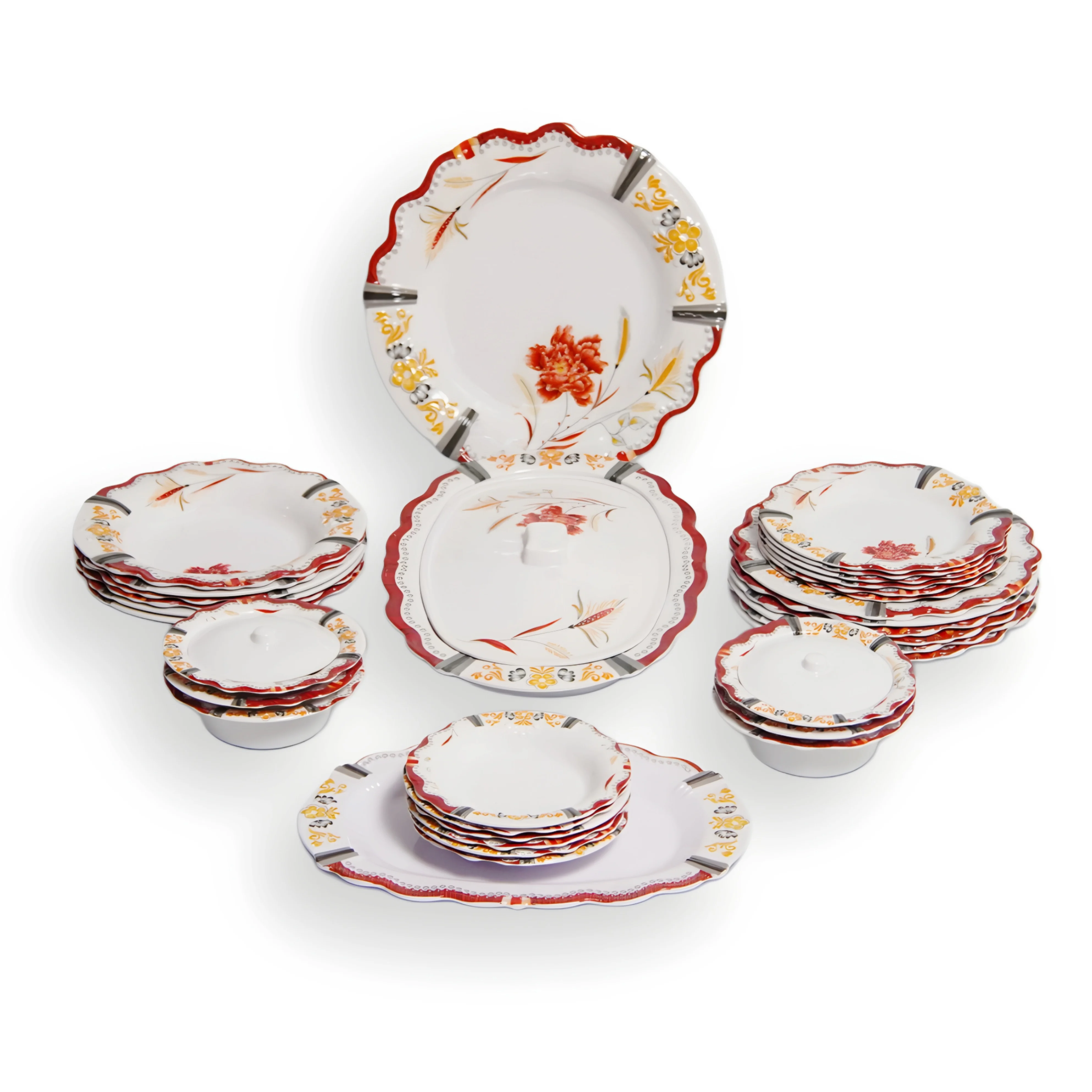 ميلامين امبريال - روزيتا 40 قطعة