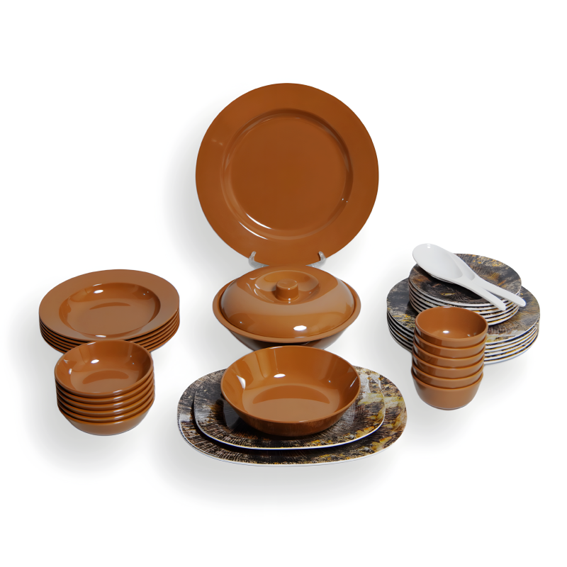 ميلامين الايمان مدور دارين 38 قطعة