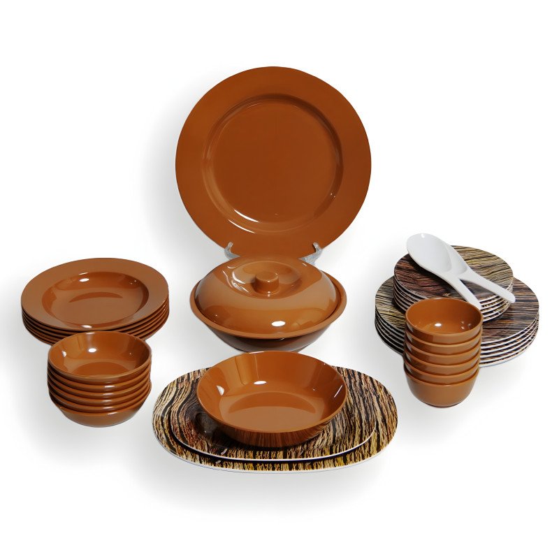 ميلامين الايمان وود 38 قطعة